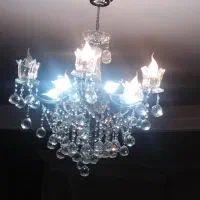 لوستر کروم کریستال