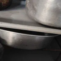 قابلمه وماهی تابه ویک عدد روروئک بچه|ظروف پخت‌وپز|گنبد کاووس, |دیوار