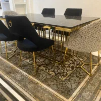 میز نهار خوری استیل وسنگ کار تهران|میز و صندلی غذاخوری|مشهد, چهارچشمه|دیوار