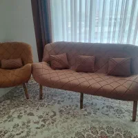مبلمان هفت نفره در حد نو|مبلمان خانگی و میز عسلی|دورود, |دیوار