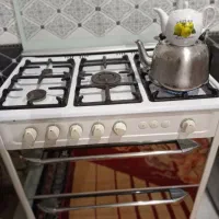 گاز و کابینت سالم تمیز