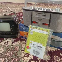 تلویزیون کلکسیونی مارک aniko و ضبط صوت مارک suniya|تلویزیون و پروژکتور|گرگان, |دیوار