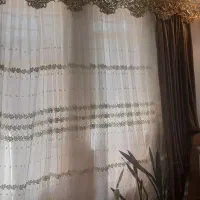 پرده حریر و مخمل|پرده، رانر، رومیزی|سیرجان, |دیوار