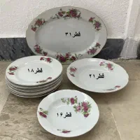 ظروف قدیمی گلسرخی چین و ژاپن