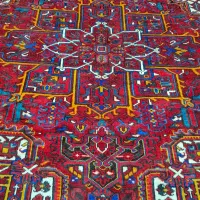 فرش دستباف هریس مربع خوشقواره