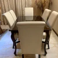میزصندلی ناهارخوری شش نفره