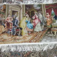 تابلو فرش بدرقه کاترین