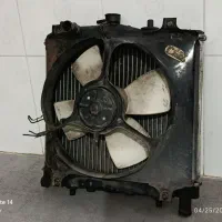 رادیاتور و موتور فن کامل پراید