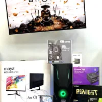 کیس حرفه‌ای گیمینگ و رندرینگ