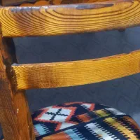 میز ناهاخوری دو نفره و جای سیب و پیازی چوبی|میز و صندلی غذاخوری|شهرکرد, |دیوار