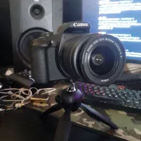 دوربین کنون canon 2000d لنز 18-55 در حد نو کم کار|دوربین عکاسی و فیلم‌برداری|تهران, مجیدیه|دیوار
