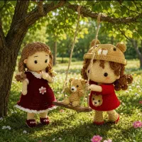 عروسک برای دکور و بازی کودکان