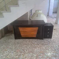 میز کامپیوتر در حد نو و ورق ام دی اف دکور|میز تحریر و کامپیوتر|صومعهسرا, |دیوار