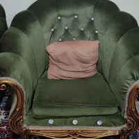 مبل هفت نفره با میز تلویزیون|مبلمان خانگی و میز عسلی|بندر گناوه, |دیوار