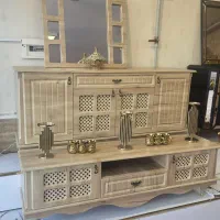 کنسول آینه آنتیک و صنم|بوفه، ویترین، کنسول|تهران, صاحب الزمان|دیوار