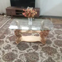 میز جلو مبلی و دوتا عسلی