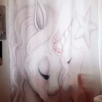 پرده پانچ صورتی