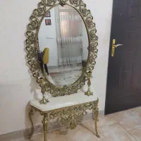 ست اینه وکنسول با شمعدان