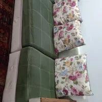 مبل ال .مبل دو نفره تخت خوابشو|مبلمان خانگی و میز عسلی|رودسر, |دیوار