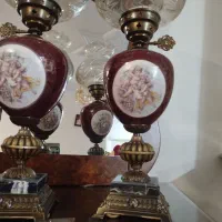 شمعدان پایه برنز