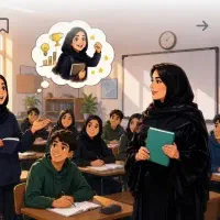 معلم خانم فن بیان و سخنوری