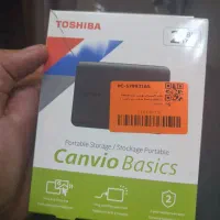 هارد اکسترنال ۲ ترابایت کارکرد ۱ روز در حد نو