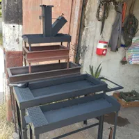 حراج کبابی باربیکیو منقل 90 سانت پایه بلند