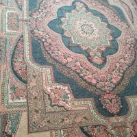 قالی طرح باغ معلق