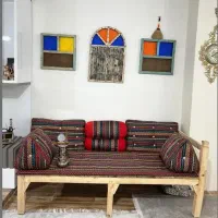 تخت سنتی چوبی|صندلی و نیمکت|محمدشهر, محمدشهر|دیوار