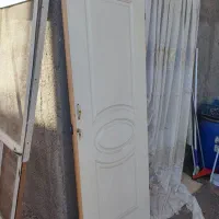 چهار چوب کمد دیواری سالم سالم بادرب چوبی|جاکفشی، کمد، دراور|دشتابی, |دیوار