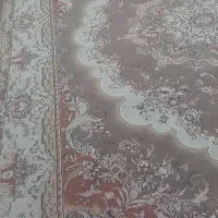 ۲عددفرش ۱۲متری کرم نقش برجسته باپشتی|فرش|قم, شهرک مهدیه (مدرس)|دیوار