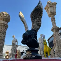 تندیس زیبا فرشته مجسمه فایبرگلاس|مجسمه، تندیس، ماکت|زاهدان, |دیوار