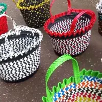 بافت زنبیل باسفره وساک های خرید