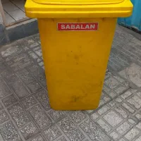 سطل ۱۲۰ لیتری چرخدار سبلان +چهارپایه پلاستیکی|لوازم نظافت|محمدشهر, محمدشهر|دیوار
