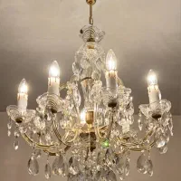 لوستر کریستال چک