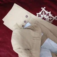 شلوار کتان معاوضه با کاپشن مشکی