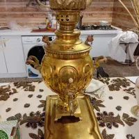 سماور زغالی سرویس کامل