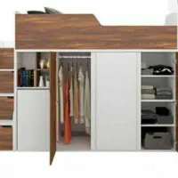 تخت خواب دو طبقه|تخت و سرویس خواب|کرمانشاه, |دیوار