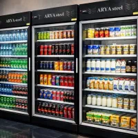 یخچال ویترینی سفیدورنگی