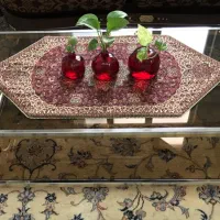 میز جلو مبلی استیل ضخیم و شیک
