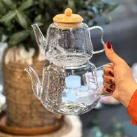 کتری قوری پیرکس شعله مستقیم خارجی|قوری، کتری، قهوه‌ساز دستی|کرج, حصارک بالا|دیوار