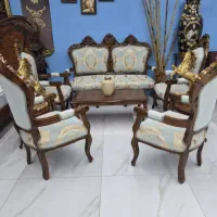 مبلمان ۷ نفره کلاسیک|مبلمان خانگی و میز عسلی|تهران, ورزشگاه آزادی|دیوار