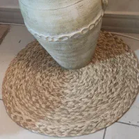 دیوار کوب سفره پادری قالیچه حصیری دکوری دست ساز