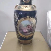 گلدان سرمه ای لیلی مجنون طلاکوب ۲عدد کاملادرحدنو|صنایع دستی و سایر لوازم تزئینی|تهران, شاهین|دیوار