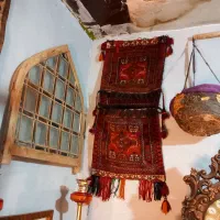 خورجین دستباف شهرکردی عتیقه وموزه ارسال ازاصفهان