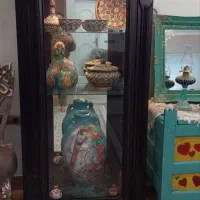 بوفه چوبی ساده و شکیل|بوفه، ویترین، کنسول|سبزوار, امیر کبیر|دیوار