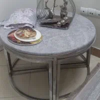میز جلو مبلی ب همراه ۴عدد میز عسلی