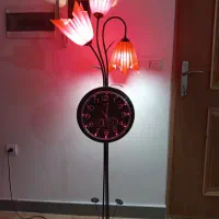 چراغ خواب ساعت دار|چراغ خواب و آباژور|تبریز, |دیوار