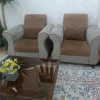 فروش مبل هفت نفره و چهارنفره همراه با میز