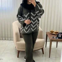 بلوز و شلوار بافت